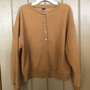 Fleece sweatshirt